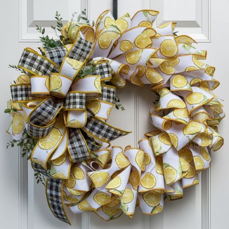 Springtime Ribbon Wreath 071024_5